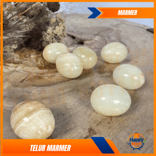 TELUR BATU MARMER-UNTUK DEKORASI MEJA