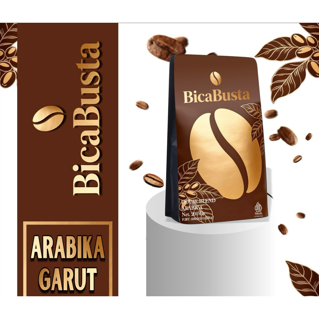 BicaBusta Arabica - Kopi Arabika Garut Spesial Kopi Asli Bubuk 100%