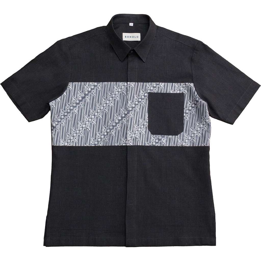 Hiyle - Bonolo Kemeja Batik Lengan Pendek