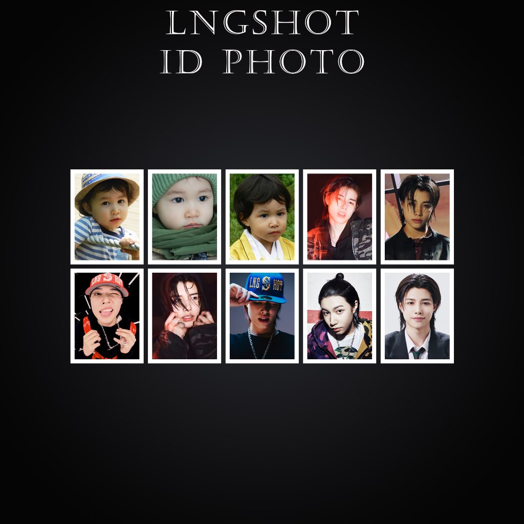 ID PHOTO LNGSHOT PAS FOTO LNGSHOT PHOTOCARD LNGSHOT