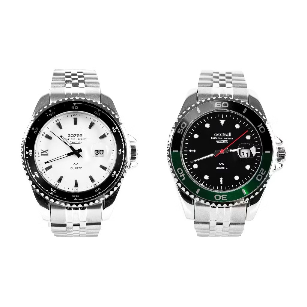 GOZEAL - ANALOG WATCH - Casual Steanless Steal