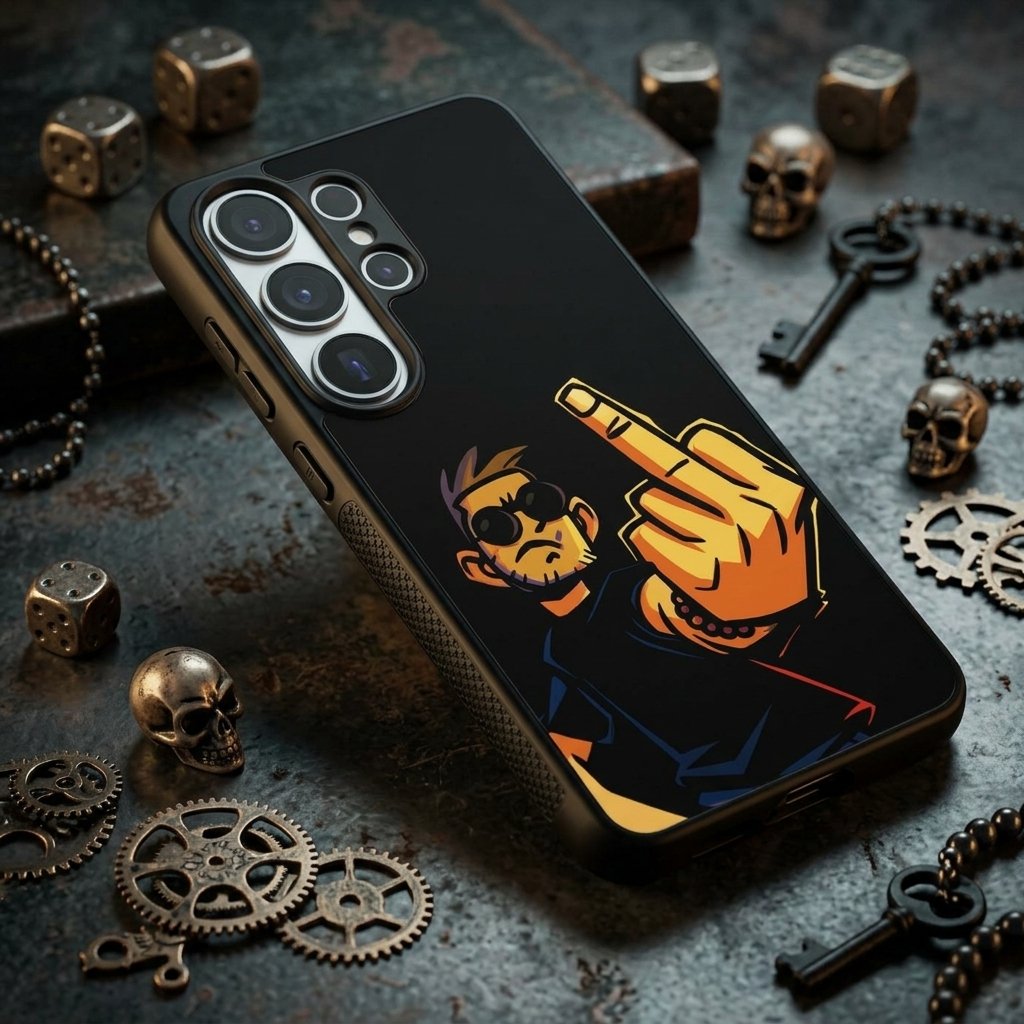 Case Casing untuk Samsung Galaxy S26 Ultra dan S25 S24 S23 S22 S21 Ultra Plus Mini - Good Attitude