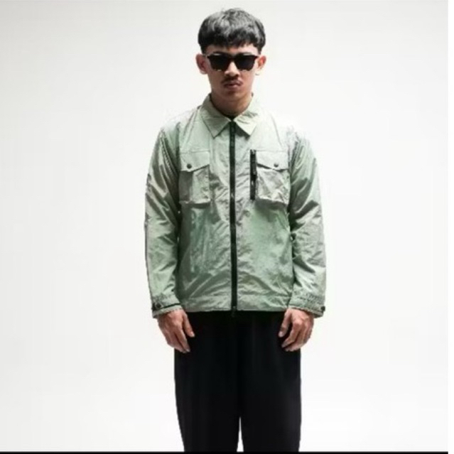 TROUBLEMAKER OVERSHIRT JACKET - BUCKINGHAM SAGE - OVERSHIRT - OUTWEAR