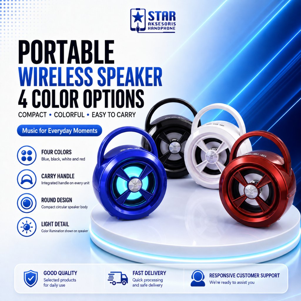 Speaker Bluetooth JAVI SB015 Speaker Wireless JAVI Free Mic SB-015