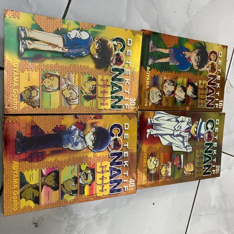 Detective Conan SDB comics (volumes 10+ through 40+)