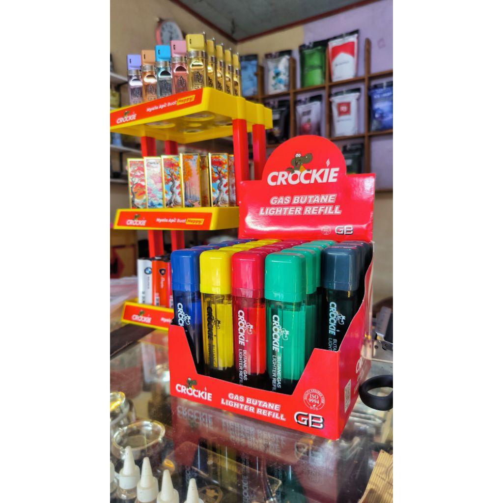 Refill isi Gas Crockie Gas Butane Lighter Refill