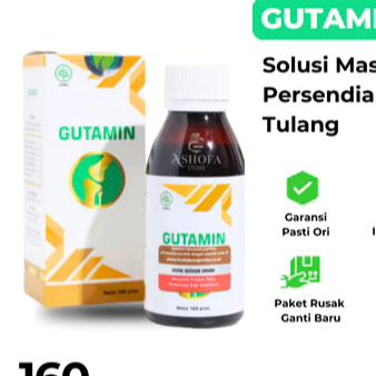 Madu Gutamin Herbal Ori Persendian Untuk Asam Urat Pengapuran Tulang Sakit Lutut Saraf Kejepit Remat