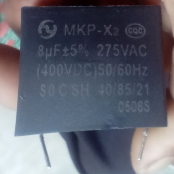 MKP-X2 275V.AC Kapasitor original cocok untuk SAMUS 2800G, 3800G, 5800G, dan 1600M Plus