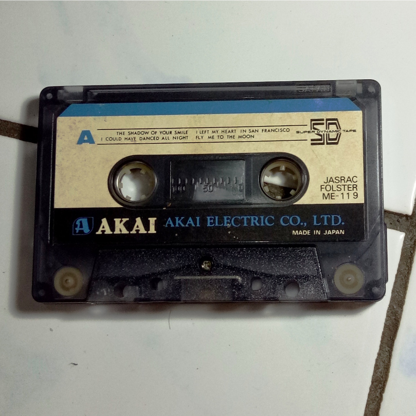 DEMONSTRATION TAPE - AKAI - SD TAPE - Kaset Tanpa Cover