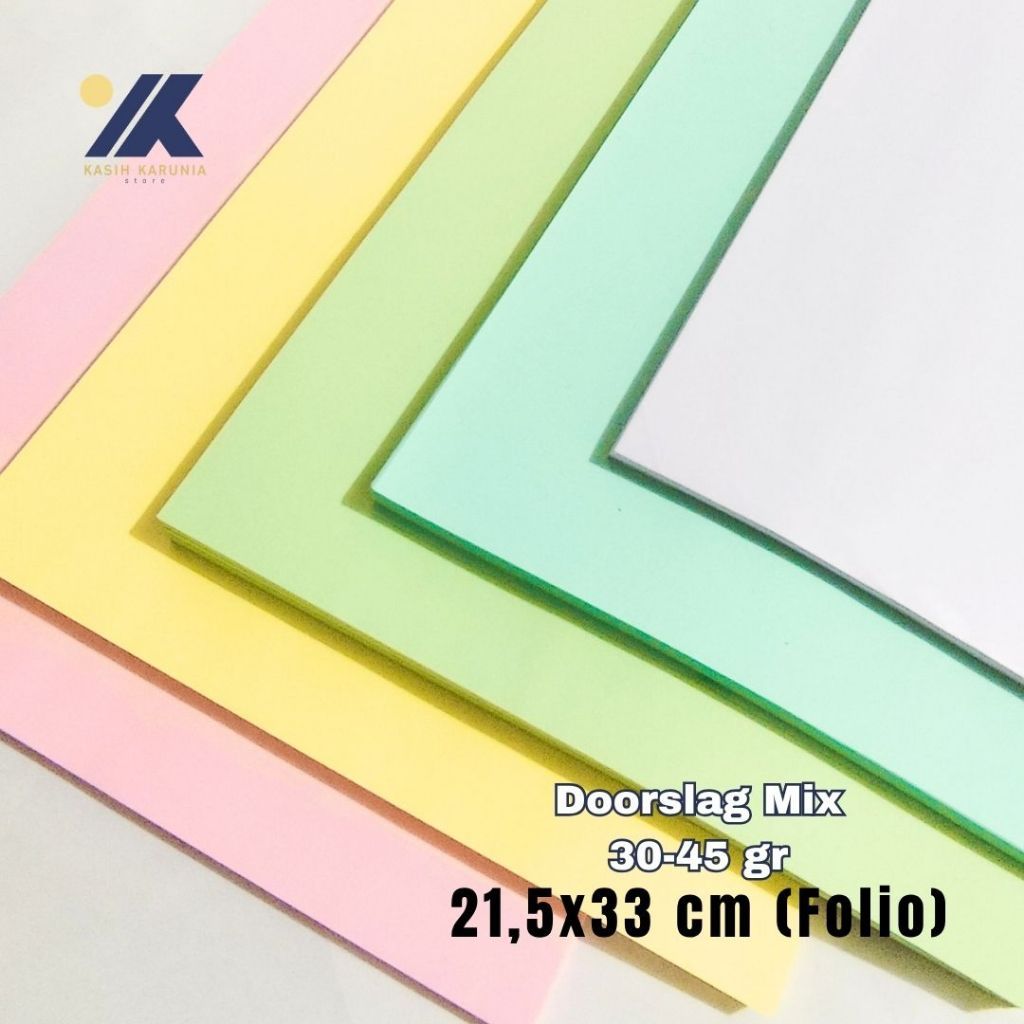 Kertas Doorslag | Kertas Pola Jahit | Kertas Pola - 100 lembar Folio