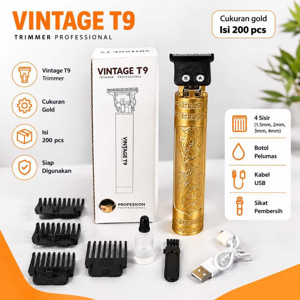 ALAT CUKUR T9 DRAGON ALAT CUKUR RAMBUT DRAGON T9 CUKUR RAMBUT HAIR CLIPPER CUKUR VINTAGE