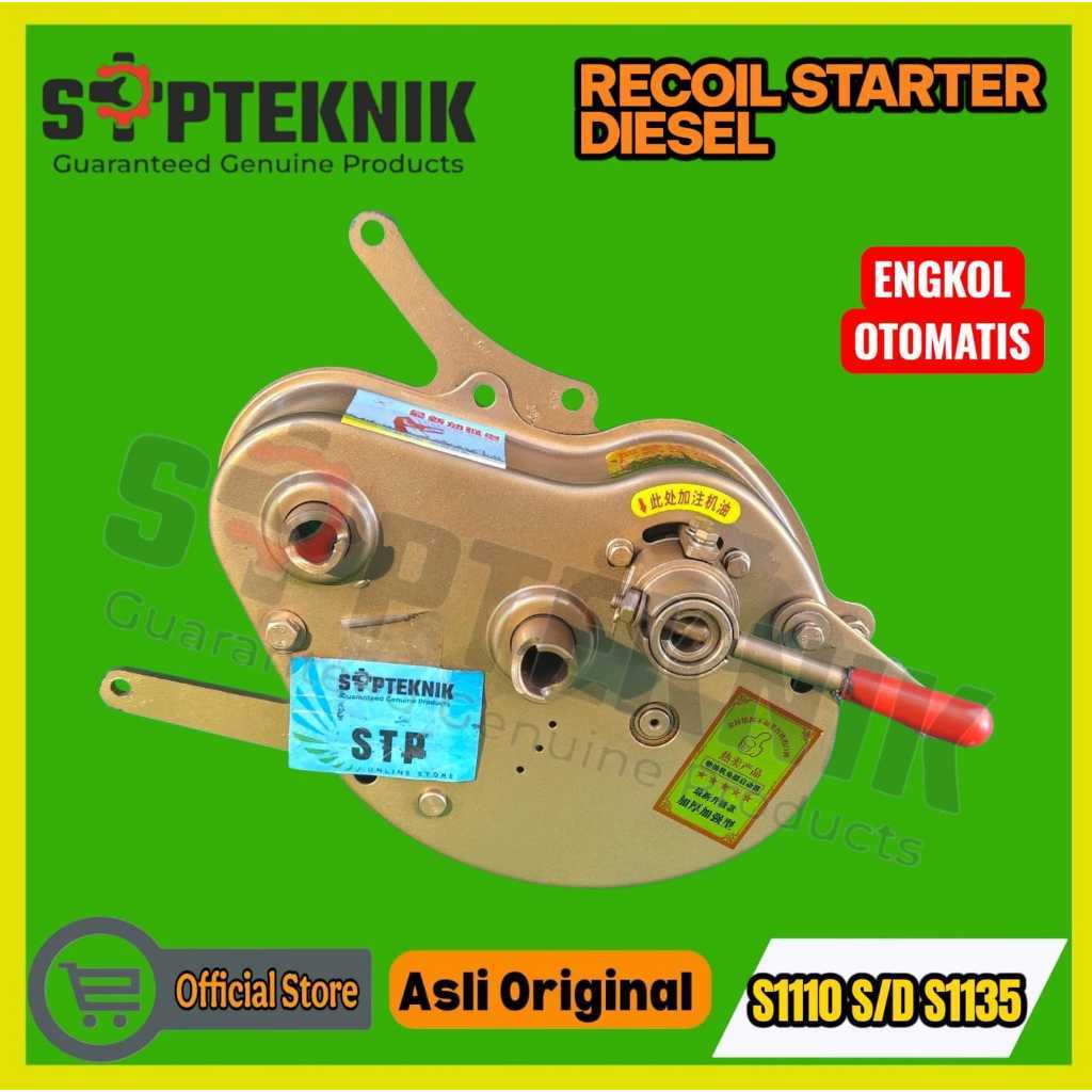 Recoil Starter Diesel atau Engkol Otomatis Mesin Diesel