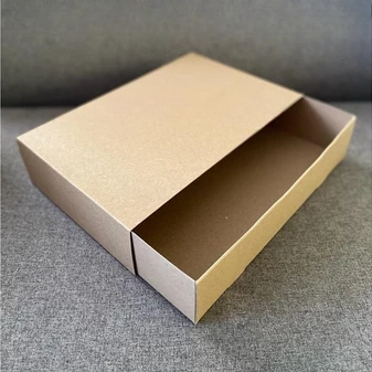 Box Packaging Hampers Kotak Slide Kraft