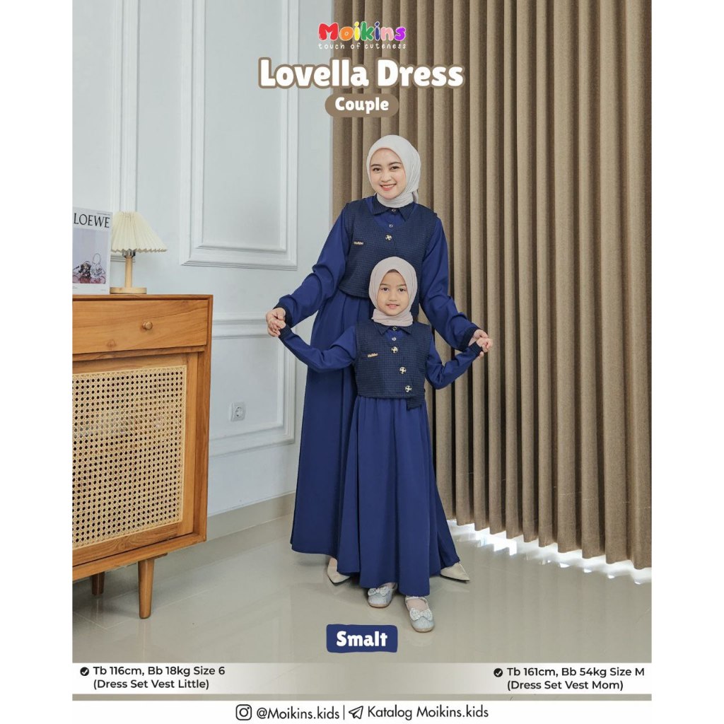 Lovella Dress Set Vest Couple