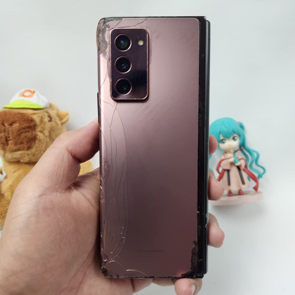Samsung Z Fold 2 LTE 12/256 Ex inter Bekas Second Khusus untuk Samsung Dex