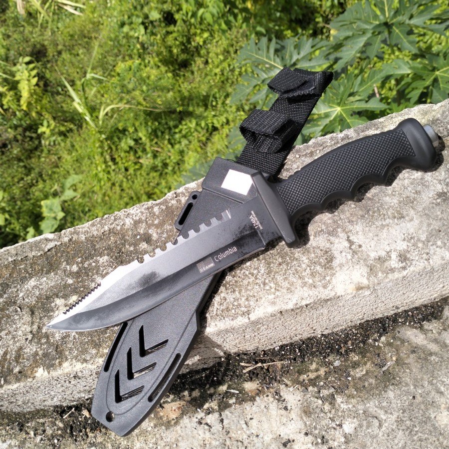Pisau Survival Columbia 1248 Camping Outdoor