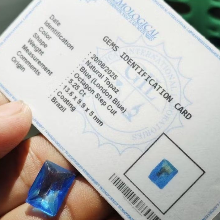 BLue Topaz London MeMo