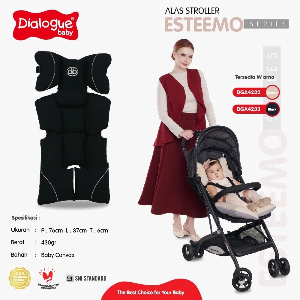 Dialogue Alas Stroller Bayi Empuk Alas Stroller Bayi Baby Stroller - READY MANADO