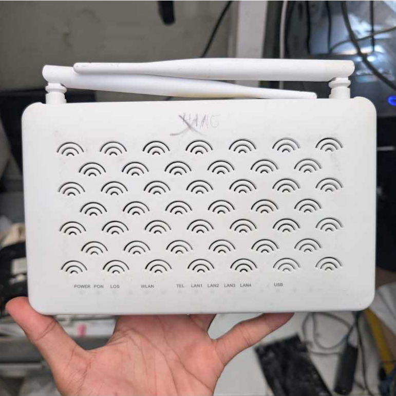 Modem ZTE F609 GPON ONT Rusak Segel Utuh Like New Unit Only