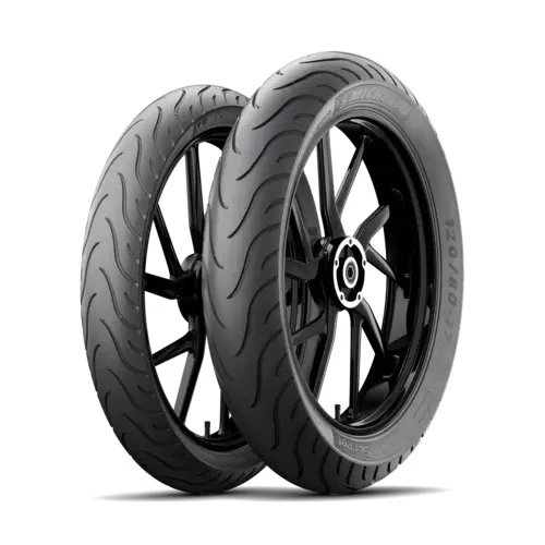 Paket Ban Michelin Pilot Street 80/90-14 & 90/90-14 Tubeless - Ban Motor Michelin Pilot Street Ring 