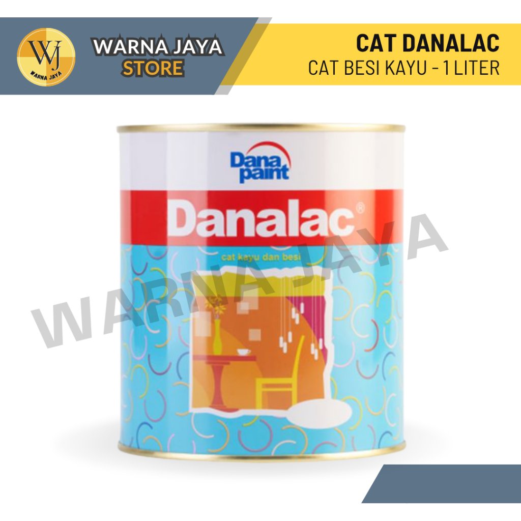 Cat Kayu Besi Danalac 1 Liter / Cat Besi Kayu Dana Paint 0,9 Liter