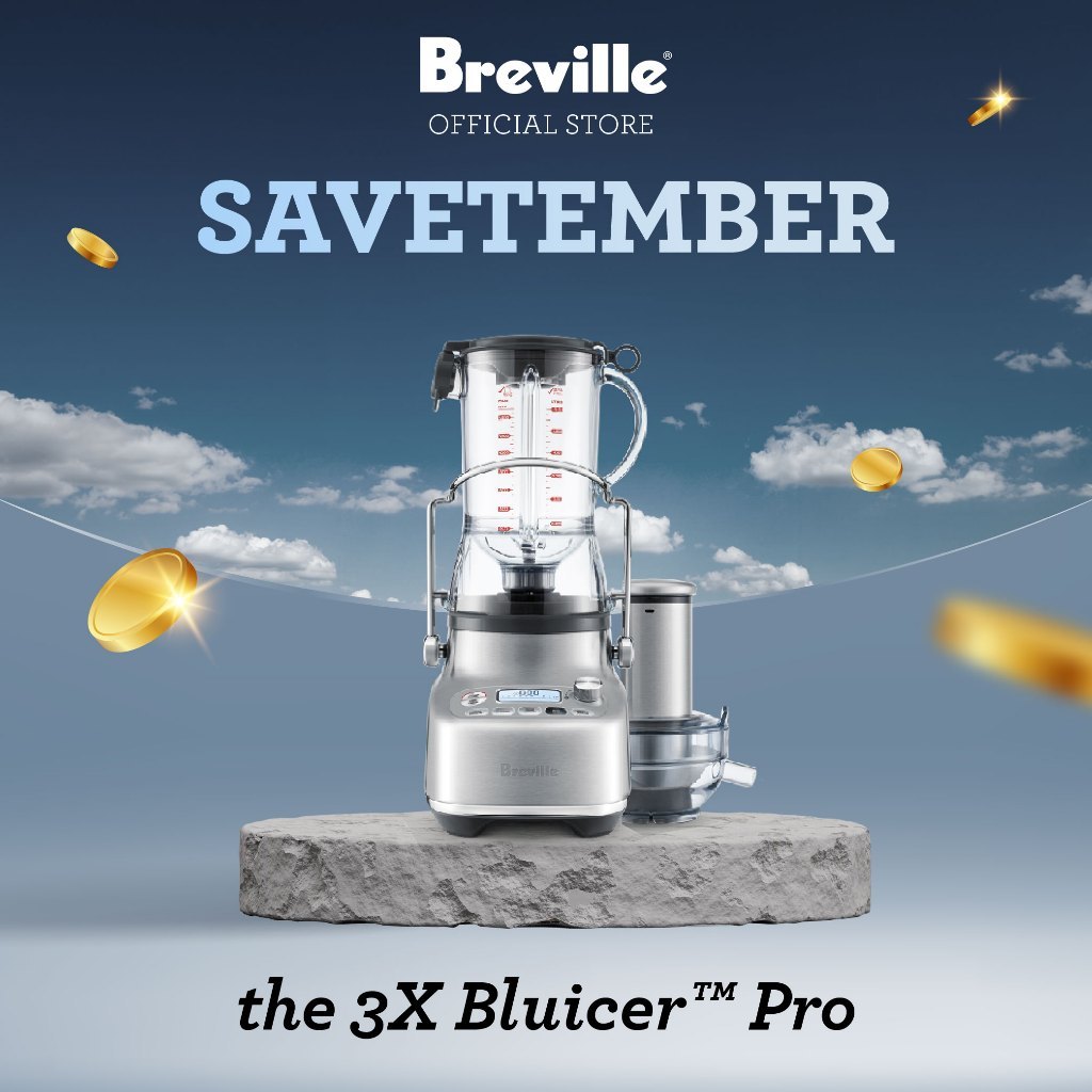 Breville 3X Bluicer Pro Blender dan Juicer 2-in-1
