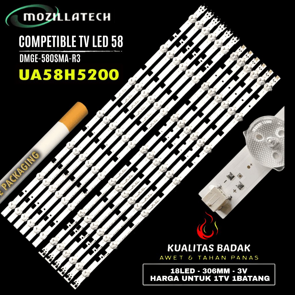 BACKLIGHT TV SAMSUNG 58 UA58H5200 58H5200 DMGE-580SMA-R3
