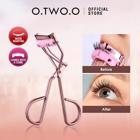 O.TWO.O Comb Eyelash Curler Warping Fits All Eye Shapes Eyelashes More Curling Eye Makeup Tools