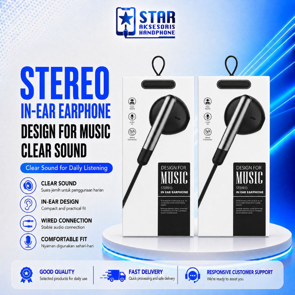 BOSE-09 - Handsfree Bose-09 Headset Earphone Music Bose 09 Plus Mic HF Universal Suara Jernih