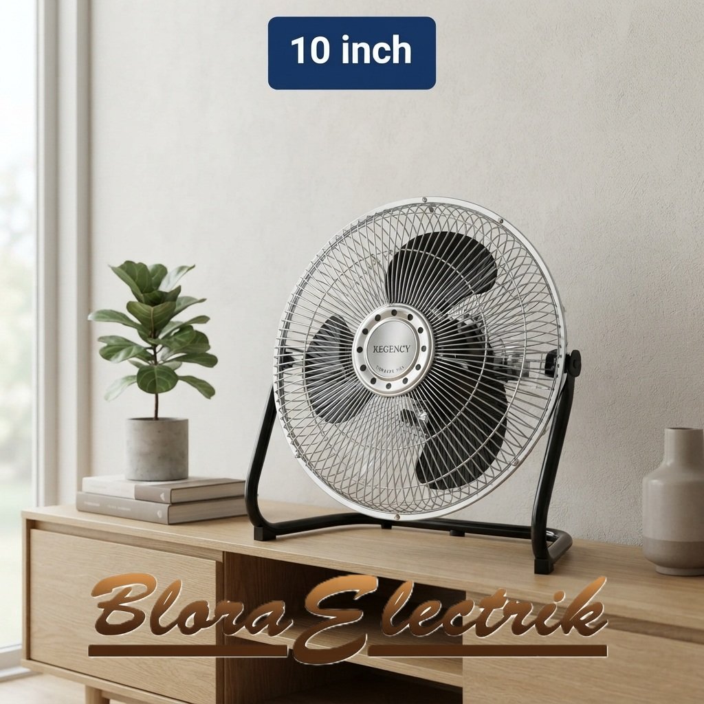 Kipas Angin Regency Kipas Angin Besi Duduk Desk Fan Tornado 10 inch Kipas Angin Besi Tornado Origina