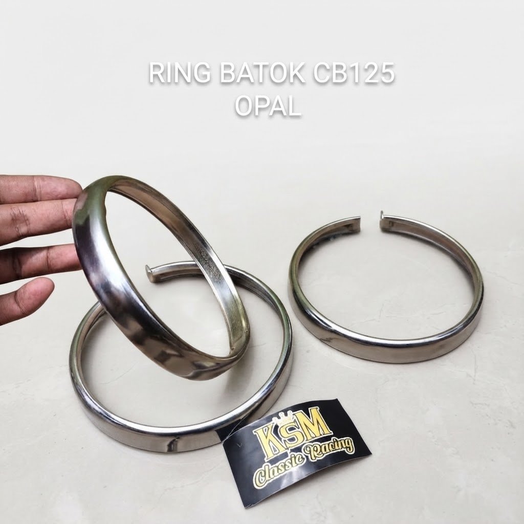 ring batok lampu Cb 125 Opal list lebar.lt batok cb125 twin.ring.