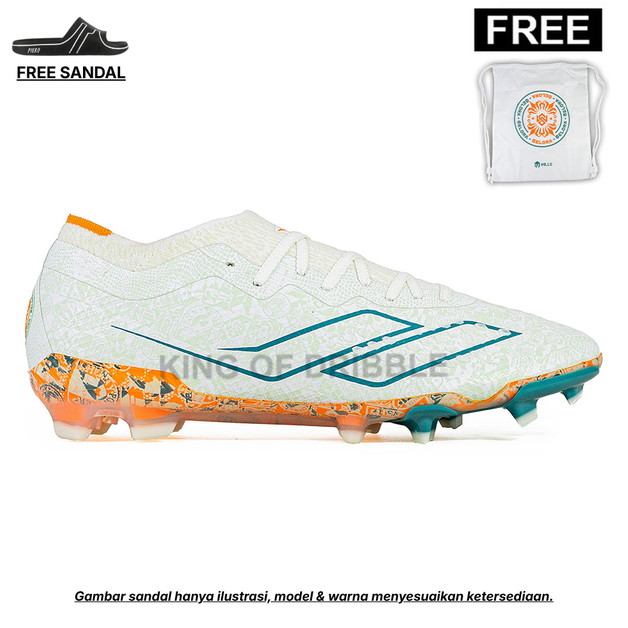 KING OF DRIBBLE Sepatu Bola Mills Triton Deisler 1.9 SW Elite FG 9305410 Original - Gratis Sandal