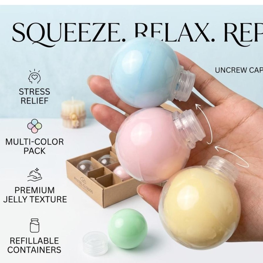 CRISPY HANDMADE BALL SQUEEZE