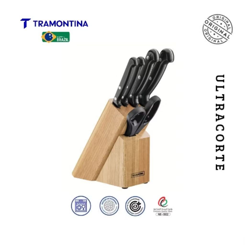 Pisau Set 6pcs Tramontina Ultracorte Knife Set 23899060