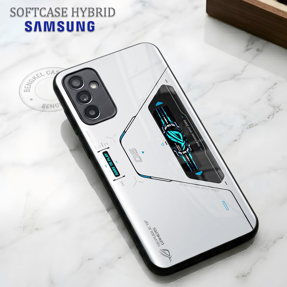BS43 Softase Kilau Samsung M23 5G  M14 5G  A24 4G  A34 5G  A54 5G Casing Hp Samsung  Pelindung Smart