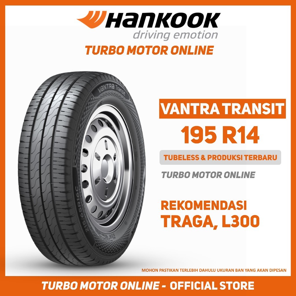 Ban Hankook Vantra Transit 195 R14 LT Ban Mobil Traga L300