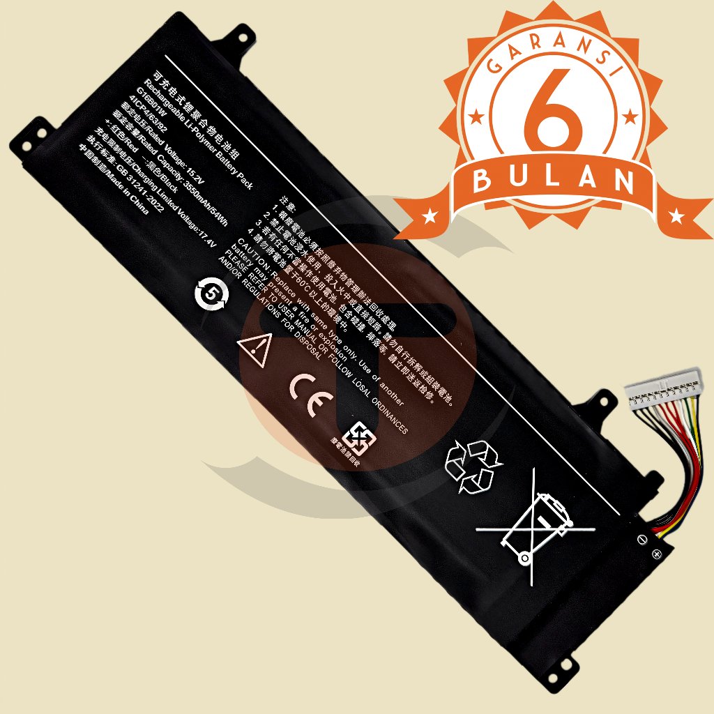 Baterai Untuk Xiaomi Redmi G Gaming 16 Series Redmibook XMG2003-AB XMG2003-AL RMG2212-AI RMG2212-AD 