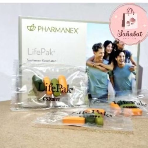 Suplemen kesehatan harian Lifepak 1 box exp. 1/2028