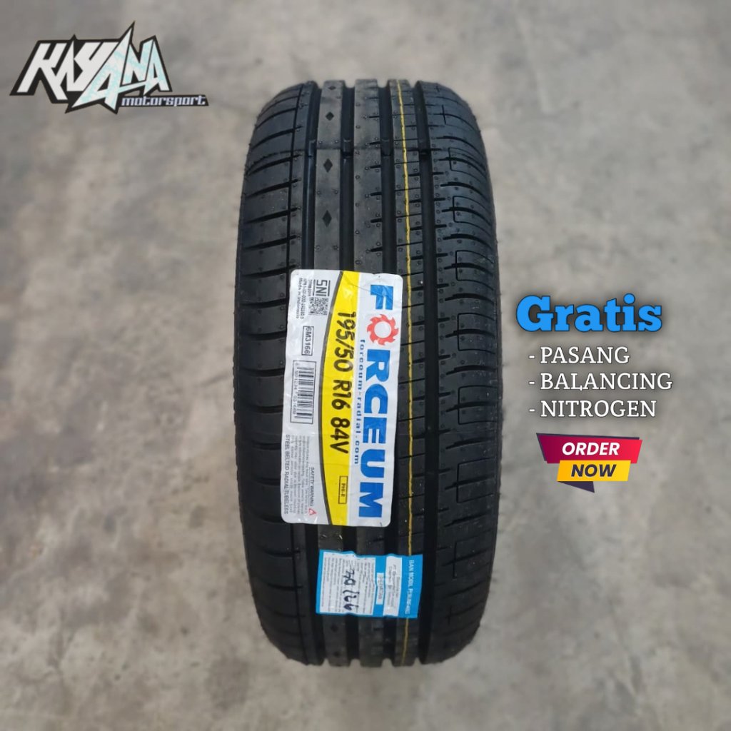 Ban Standar Mazda2 Forceum Phi-R 195/50 R16 - Ban Mobil Forceum 195 50 R16