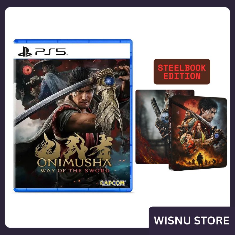 PS5 ONIMUSHA Way of the Sword Steelbook Edition - Onimusha PS5