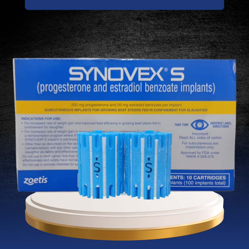 SYNOVEX S ZOETIS 1 ROLL - Implan Untuk Pemacu Pertumbuhan Ternak Pada Sapi Jantan.