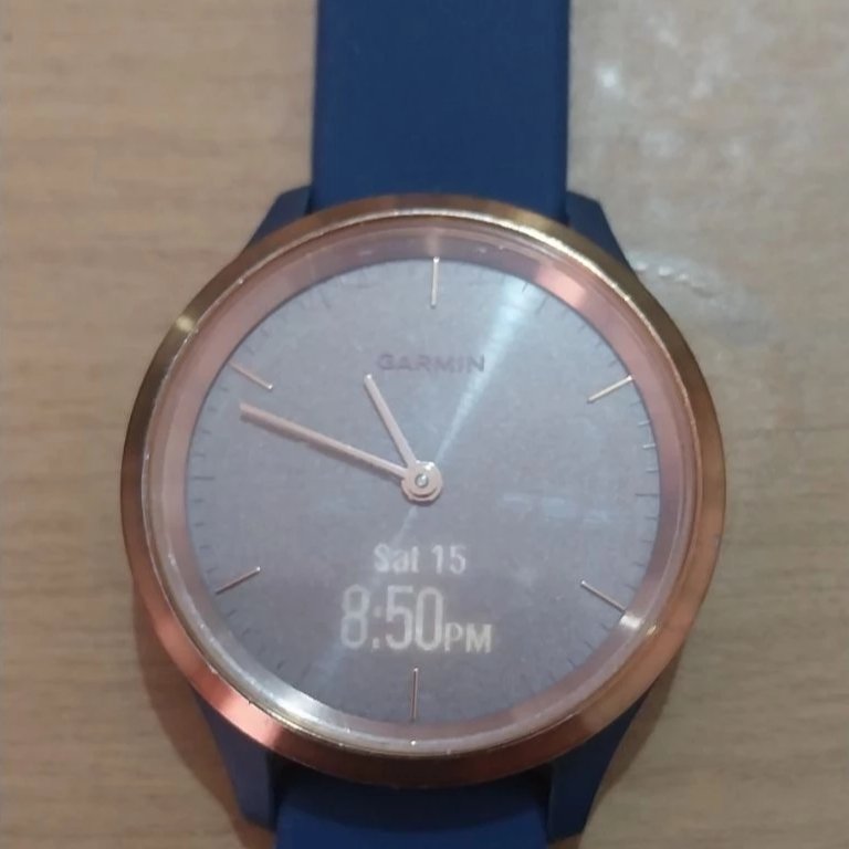 GARMIN Vivomove 3S Second Original Like New Smartwatch 98% Mulus Strap ORI