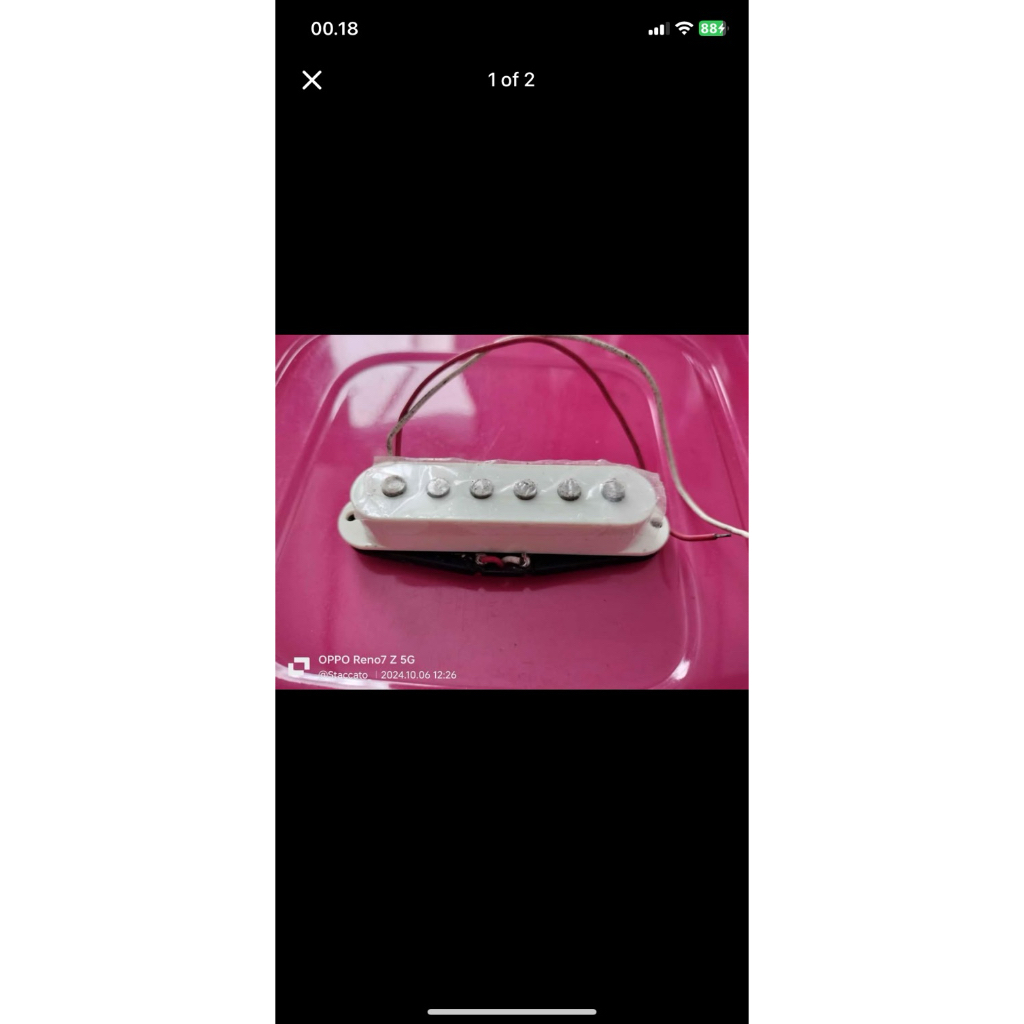 Pickup Fender single coil copotan gitar Fender Mexico