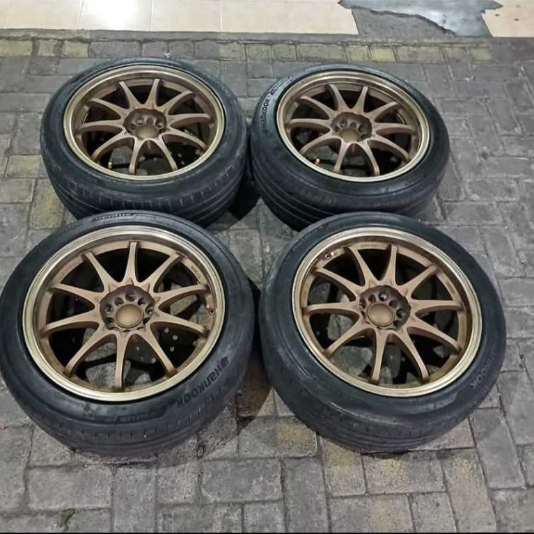 Velg Mobil Seken Ring 18 5X114 MURAH LENGKAP CE28