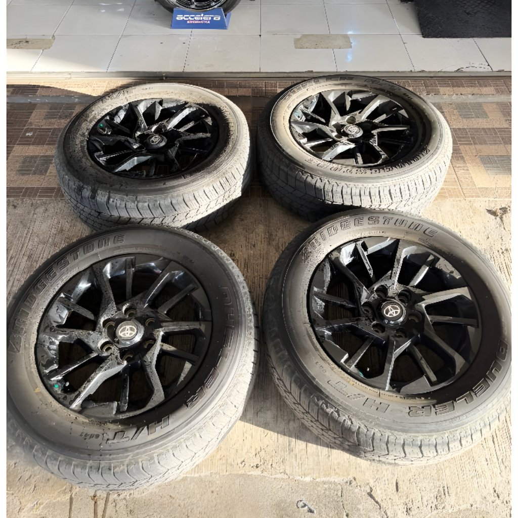 Velg mobil second FORTUNER GR Ring 18 2024 Include Ban Bridgestone