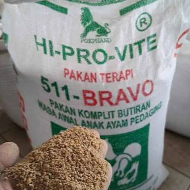 Bravo-511 Pakan Ayam (1 sak = isi 50kg)