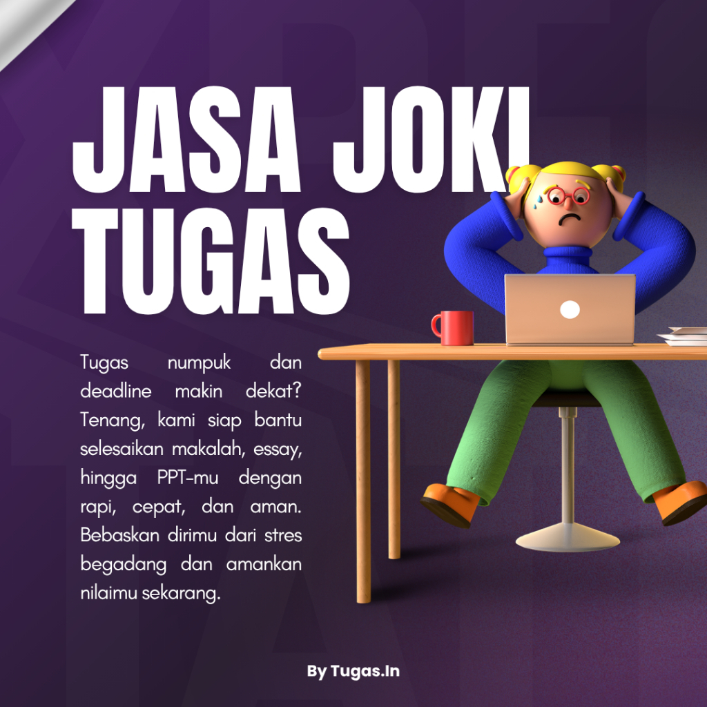 Jasa Pengerjaan Tugas Kuliah & Sekolah by Tugas.in - Makalah PPT Essay Ketik Kilat Design Poster Log