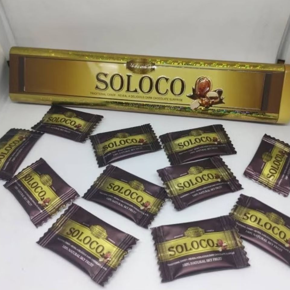 Permen Coklat Soloco Original untuk Pria Dewasa, Meningkatkan Stamina