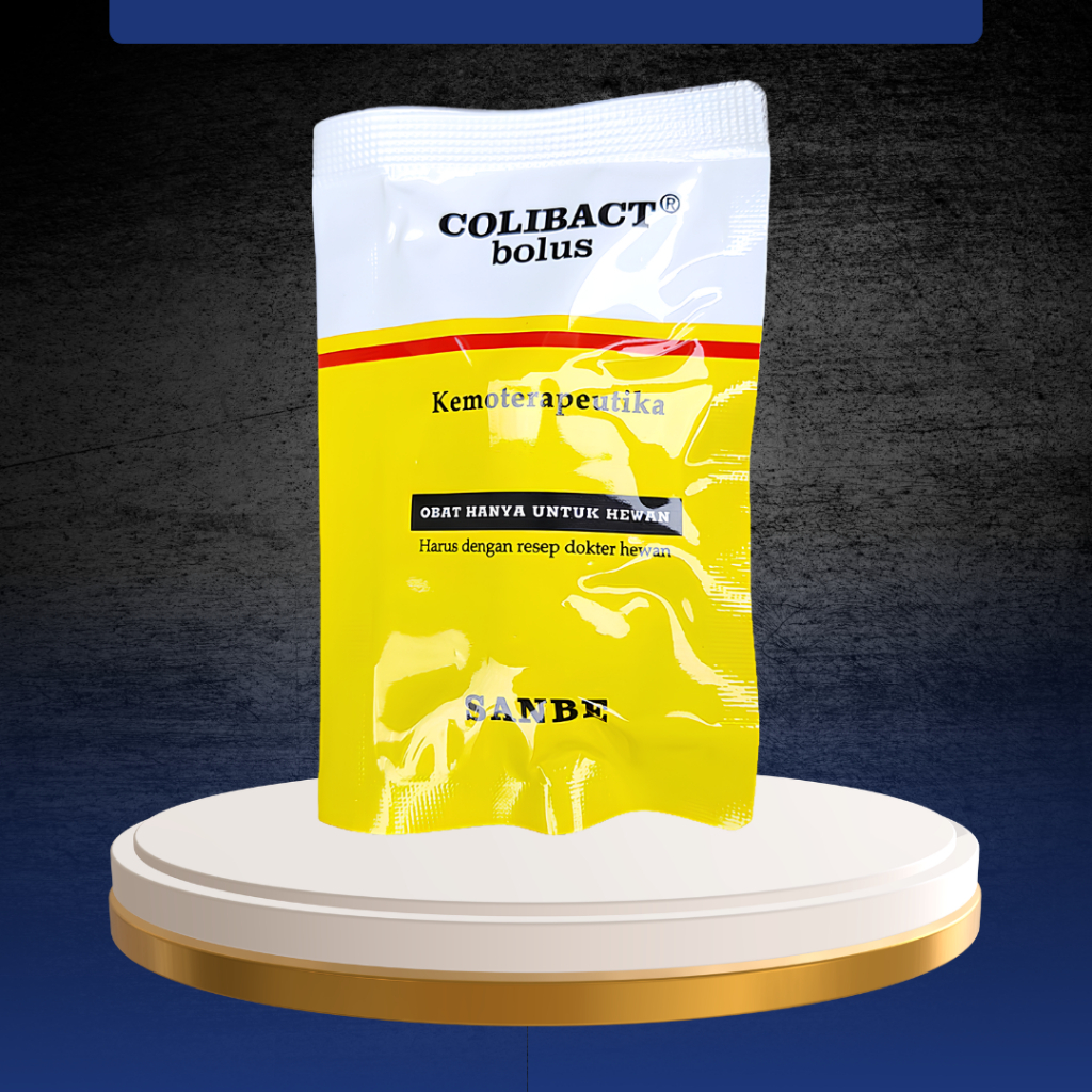 COLIBACT BOLUS ECER - Untuk Diare Hewan Sapi, Kuda, Domba, Babi Dan Lainnya.