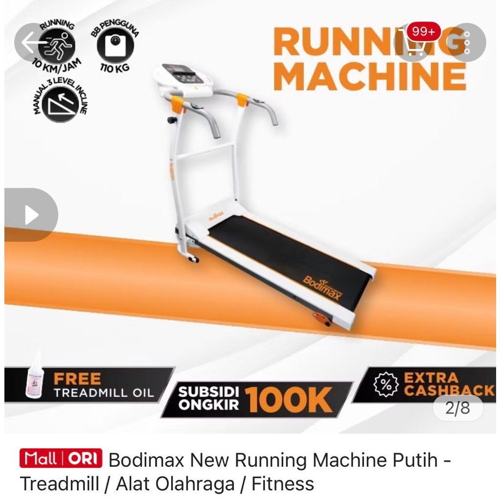 Bodimax Running Machine
